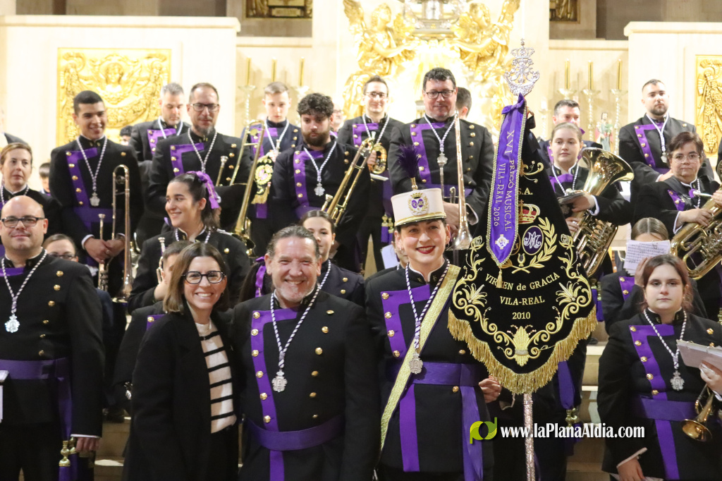 Vila-real acull el XVI Preg� Musical Ciutat de Vila-real durant la Setmana Santa amb la participaci� de tres formacions