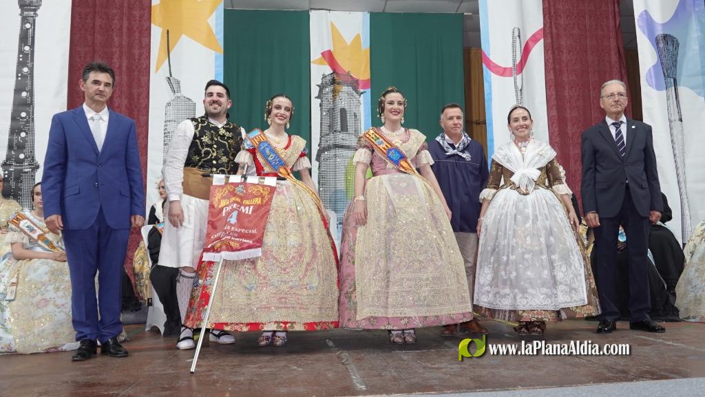 Burriana reparte premis a les Falles 2026: Pla?a Chicharro s'imposa en la categoria especial