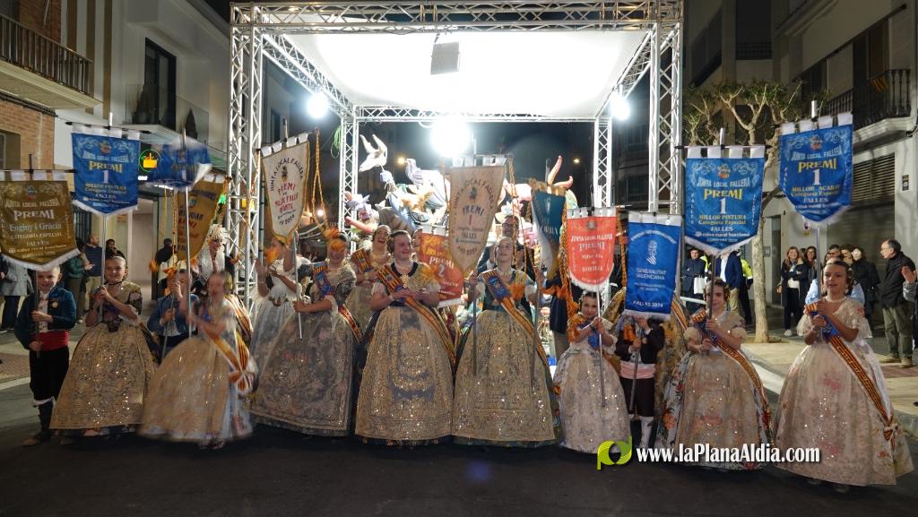 Burriana reparte premis a les Falles 2026: Pla?a Chicharro s'imposa en la categoria especial