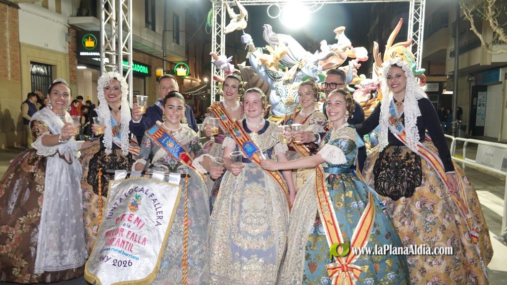 Burriana reparte premis a les Falles 2026: Pla?a Chicharro s'imposa en la categoria especial