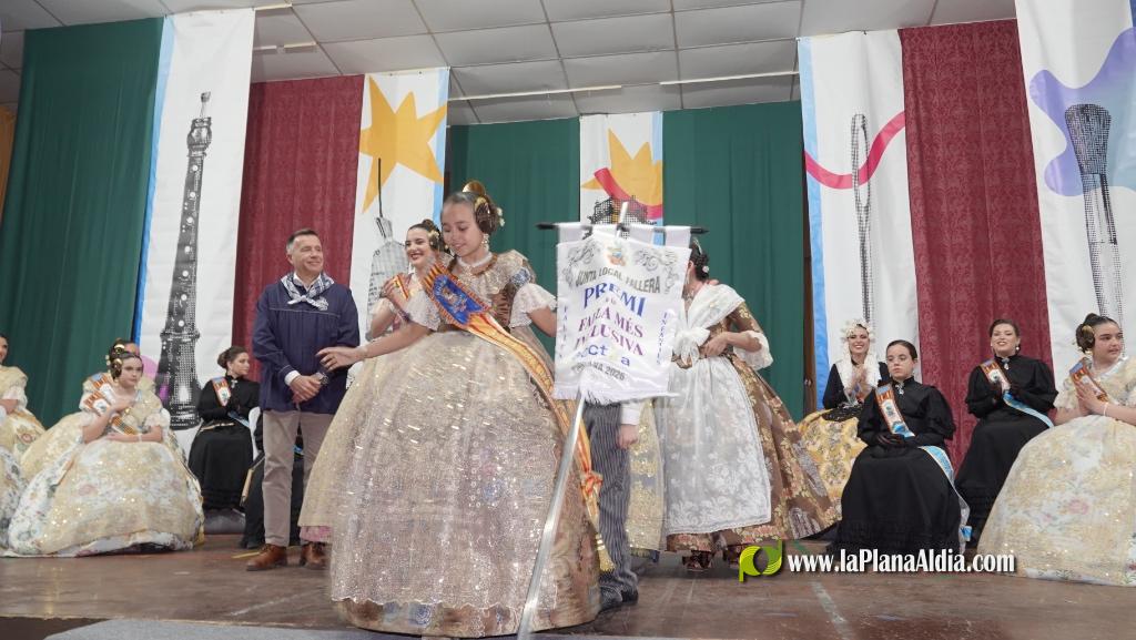 Burriana reparte premis a les Falles 2026: Pla?a Chicharro s'imposa en la categoria especial