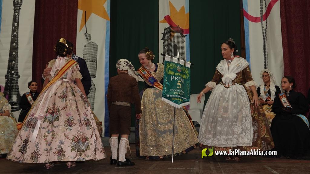 Burriana reparte premis a les Falles 2026: Pla?a Chicharro s'imposa en la categoria especial