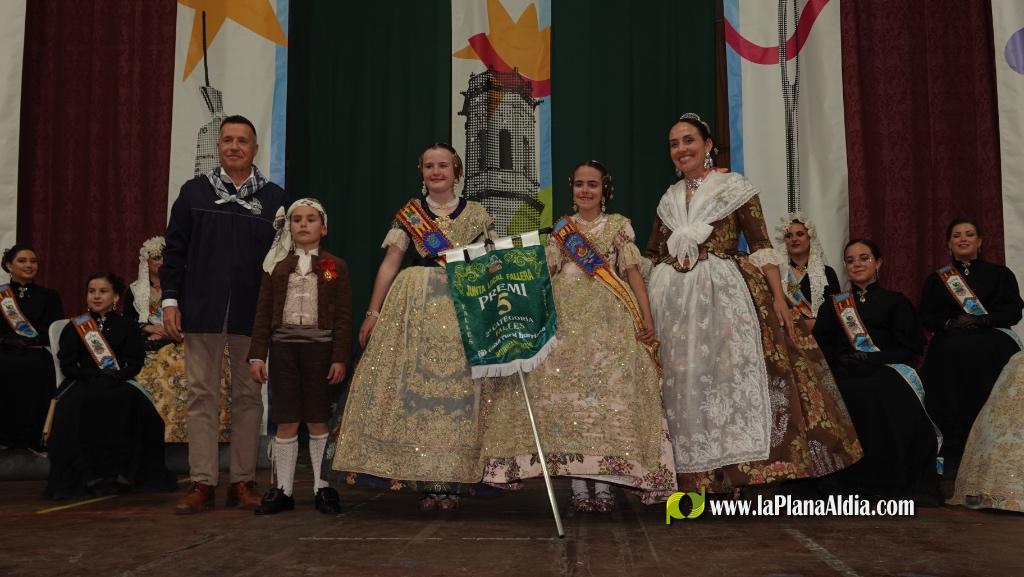 Burriana reparte premis a les Falles 2026: Pla?a Chicharro s'imposa en la categoria especial