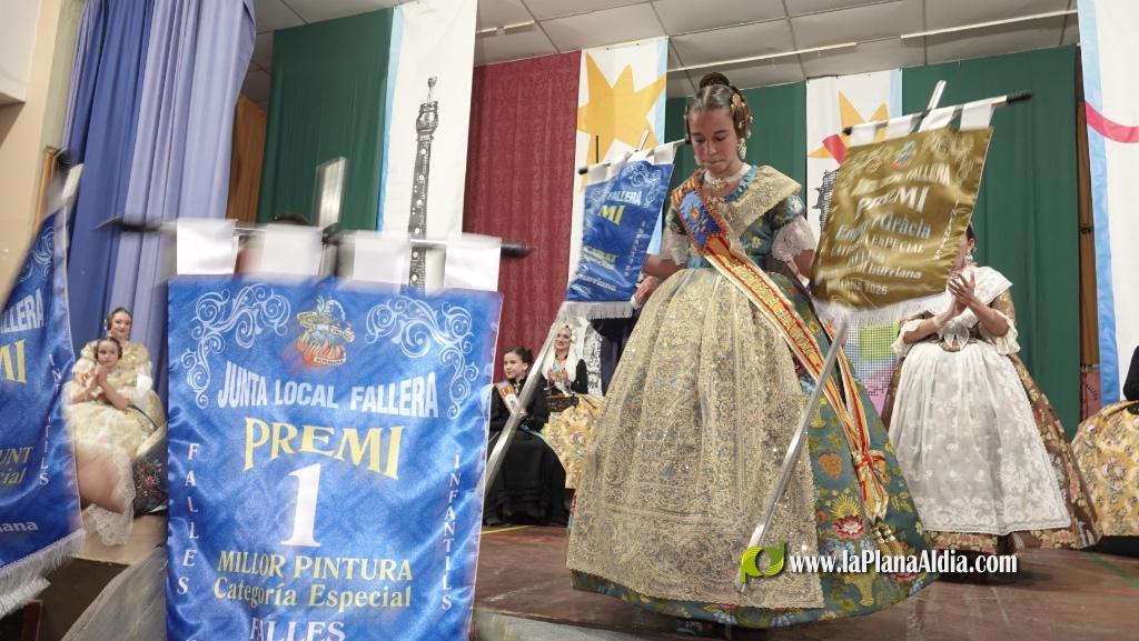 Burriana reparte premis a les Falles 2026: Pla?a Chicharro s'imposa en la categoria especial