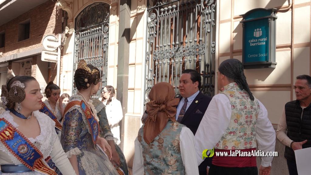 Lliurament de les col-laboracions econ?miques de la Caixa Rural a les Falles de Burriana 
