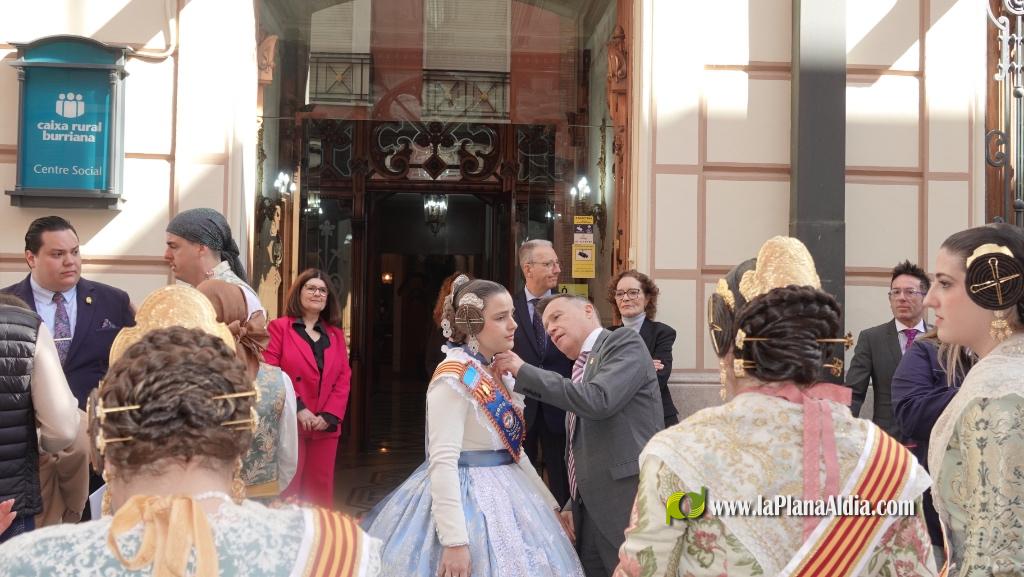 Lliurament de les col-laboracions econ?miques de la Caixa Rural a les Falles de Burriana 