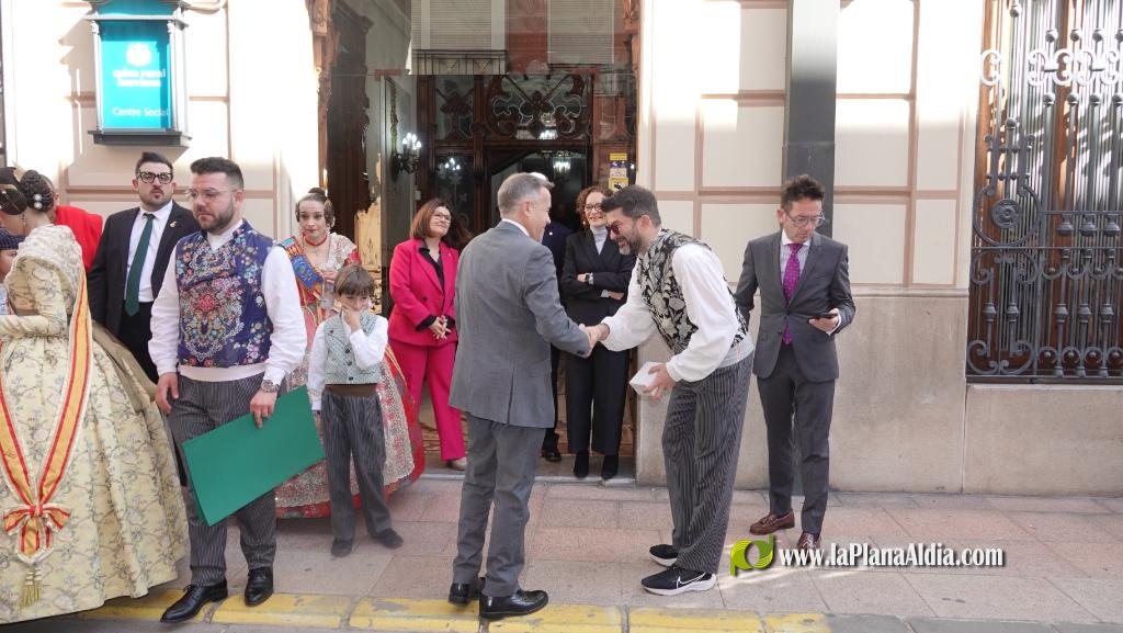 Lliurament de les col-laboracions econ?miques de la Caixa Rural a les Falles de Burriana 