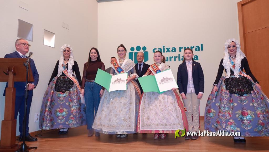 Lliurament de les col-laboracions econ?miques de la Caixa Rural a les Falles de Burriana 