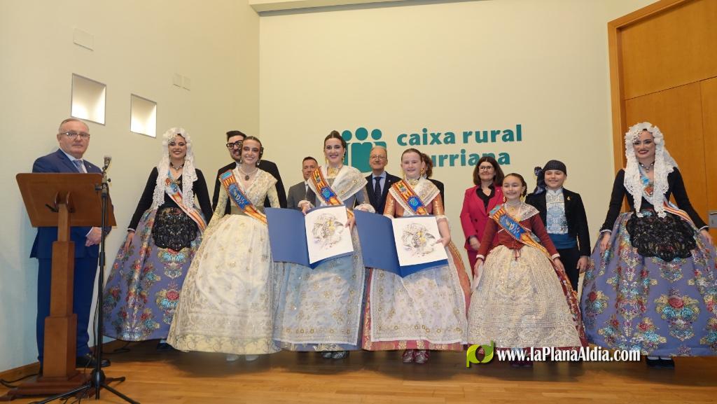 Lliurament de les col-laboracions econ?miques de la Caixa Rural a les Falles de Burriana 