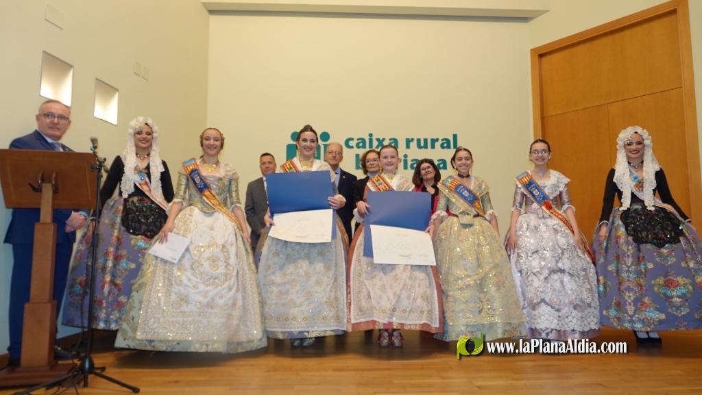 Lliurament de les col-laboracions econ?miques de la Caixa Rural a les Falles de Burriana 