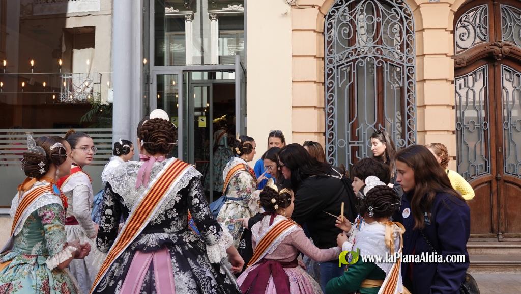 Les Reines Falleres de Burriana 2026 protagonitzen una intensa jornada de visita als monuments fallers