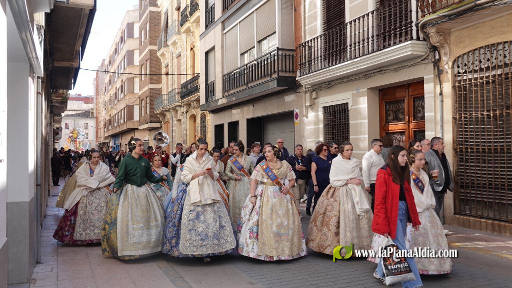 Les Reines Falleres de Burriana 2026 protagonitzen una intensa jornada de visita als monuments fallers