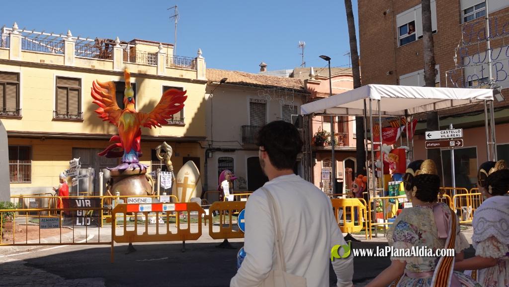 Les Reines Falleres de Burriana 2026 protagonitzen una intensa jornada de visita als monuments fallers