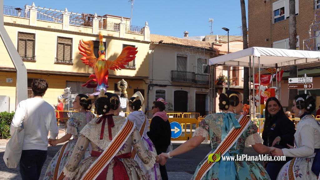 Les Reines Falleres de Burriana 2026 protagonitzen una intensa jornada de visita als monuments fallers