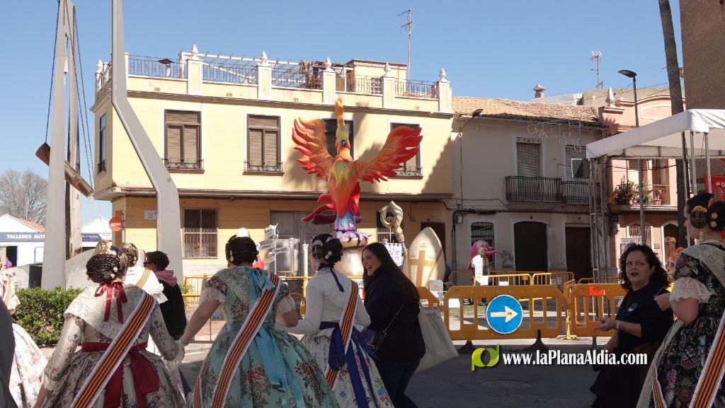 Les Reines Falleres de Burriana 2026 protagonitzen una intensa jornada de visita als monuments fallers