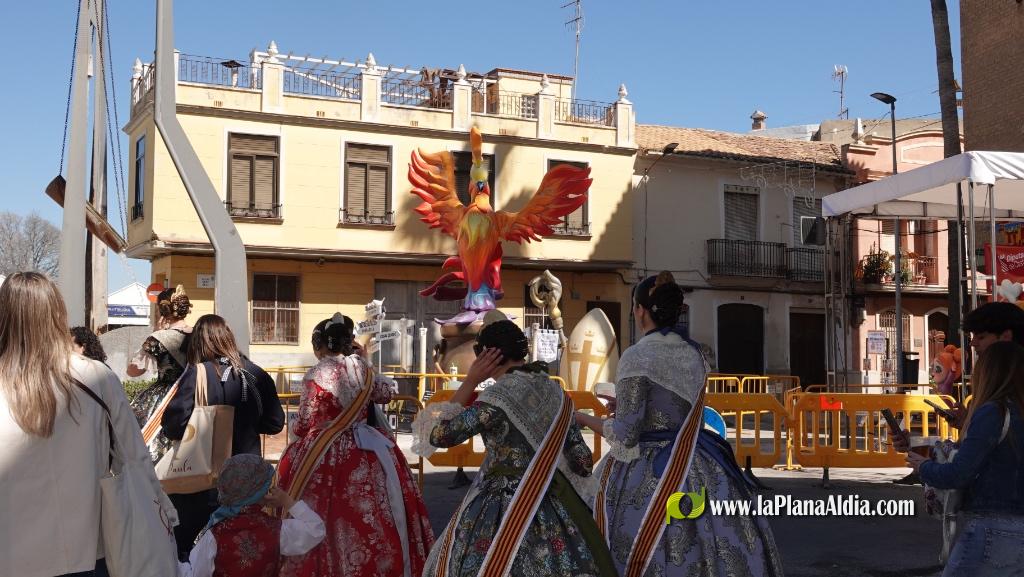 Les Reines Falleres de Burriana 2026 protagonitzen una intensa jornada de visita als monuments fallers