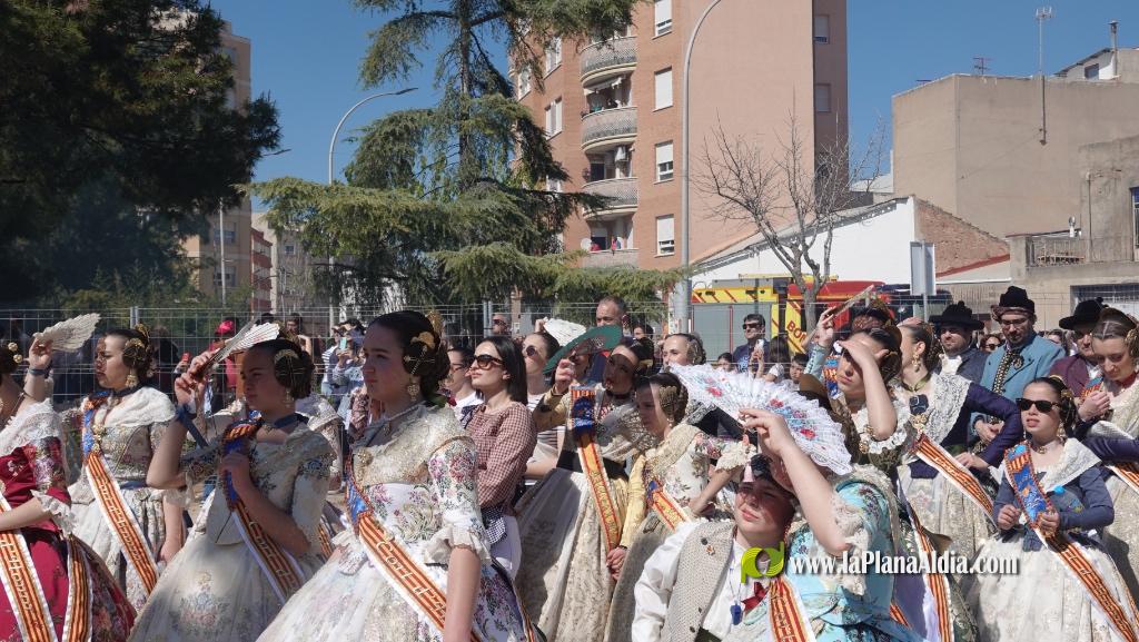Les Reines Falleres de Burriana 2026 protagonitzen una intensa jornada de visita als monuments fallers