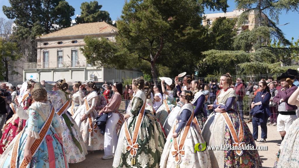 Les Reines Falleres de Burriana 2026 protagonitzen una intensa jornada de visita als monuments fallers