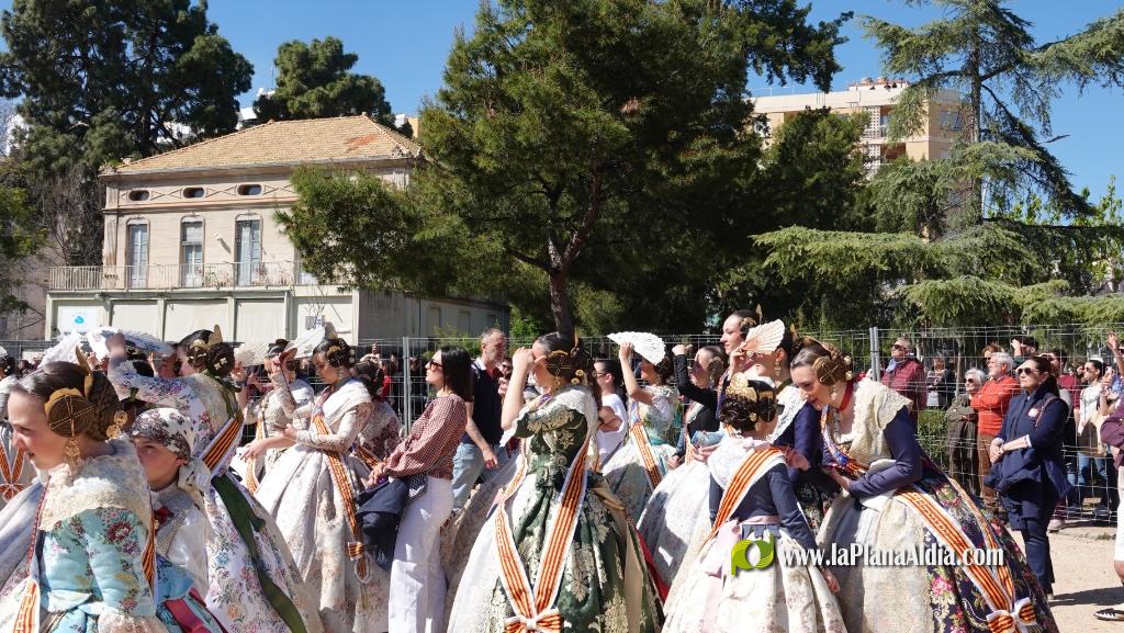 Les Reines Falleres de Burriana 2026 protagonitzen una intensa jornada de visita als monuments fallers