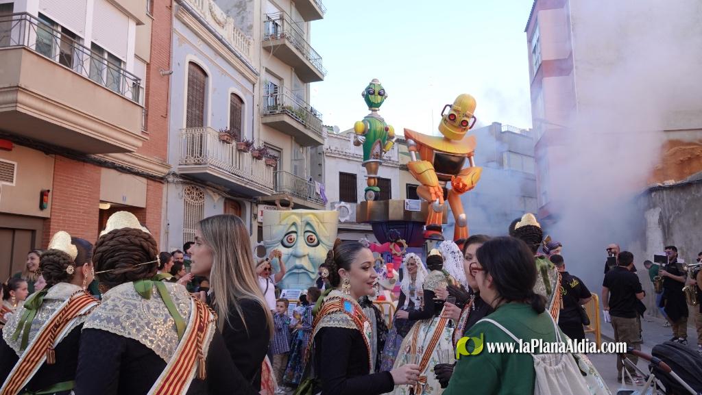 Les Reines Falleres de Burriana 2026 protagonitzen una intensa jornada de visita als monuments fallers