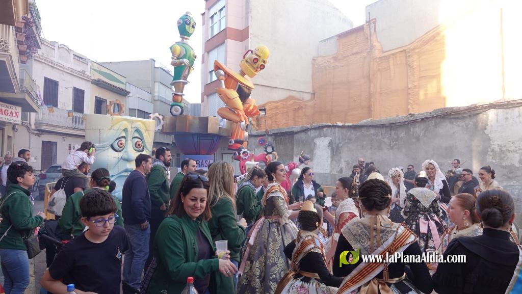 Les Reines Falleres de Burriana 2026 protagonitzen una intensa jornada de visita als monuments fallers