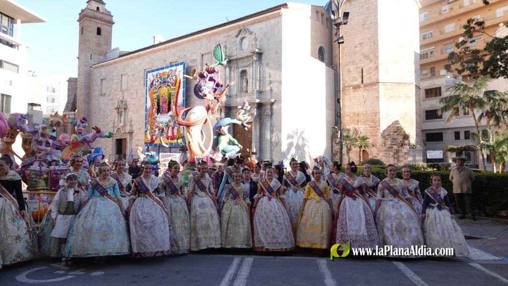 Les Reines Falleres de Burriana 2026 protagonitzen una intensa jornada de visita als monuments fallers