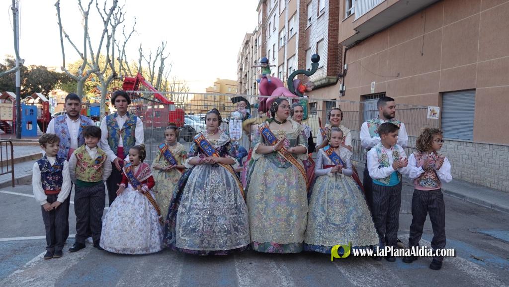 Les Reines Falleres de Burriana 2026 protagonitzen una intensa jornada de visita als monuments fallers