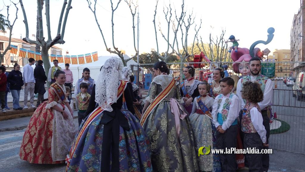 Les Reines Falleres de Burriana 2026 protagonitzen una intensa jornada de visita als monuments fallers