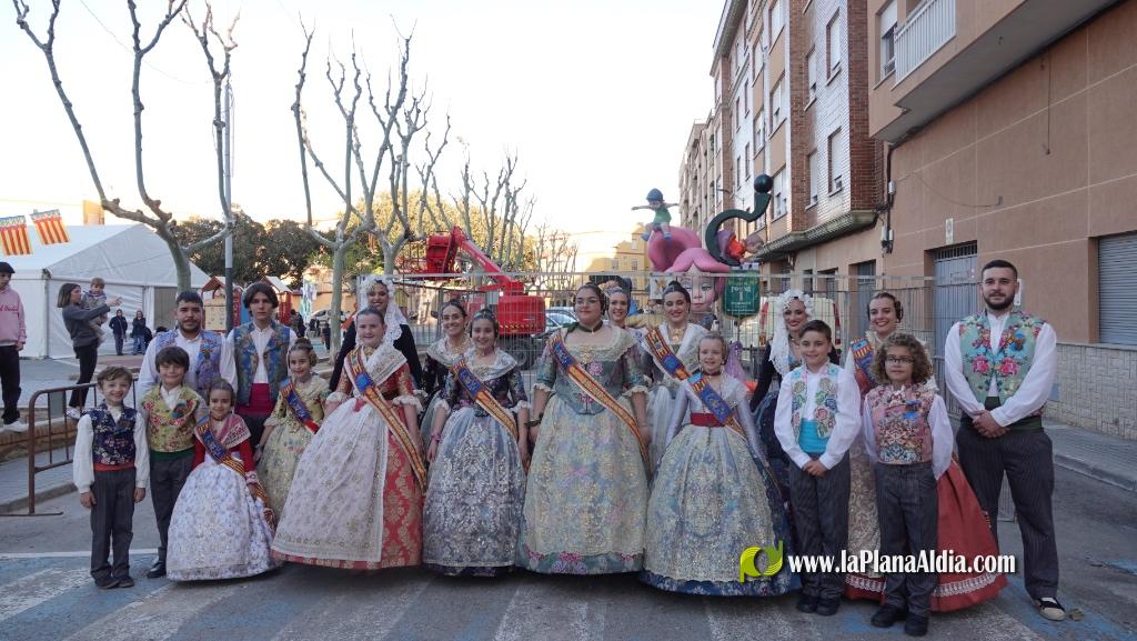 Les Reines Falleres de Burriana 2026 protagonitzen una intensa jornada de visita als monuments fallers