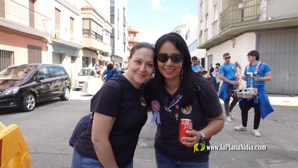  Les Reines Falleres completen la visita a tots els monuments dee Burriana