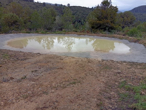 Algimia de Almonacid restaura el barranco del Ca�ar y dota de bebederos para la fauna con apoyo de la Generalitat Valenciana