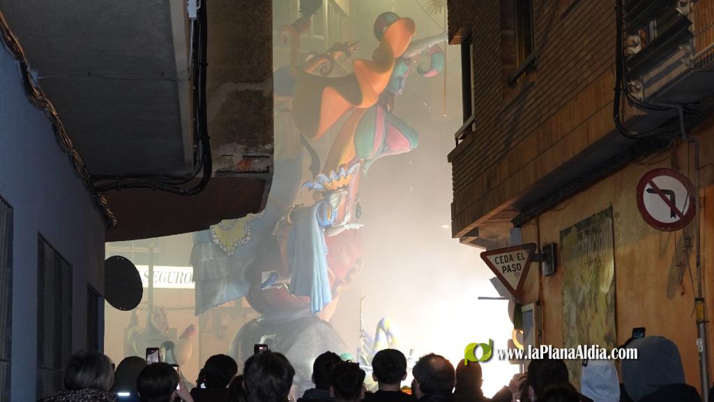 La Crem? d?na pas a un nou exercici faller a Borriana