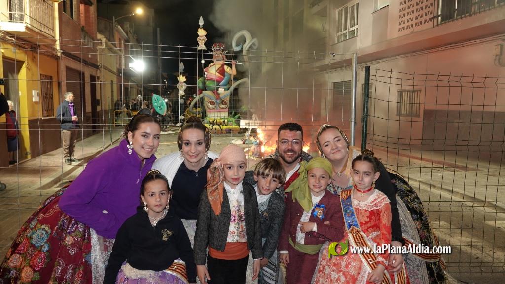 La Crem? d?na pas a un nou exercici faller a Borriana