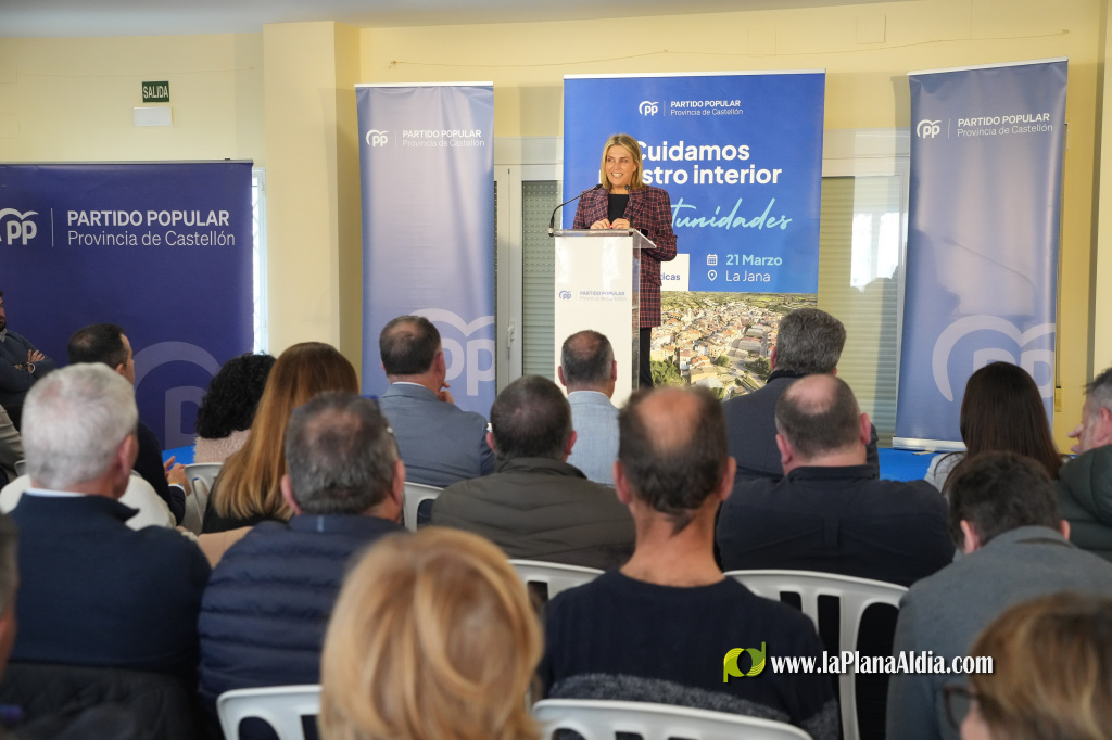 Barrachina defiende en La Jana la oportunidad del mundo rural gracias a las pol�ticas del PP