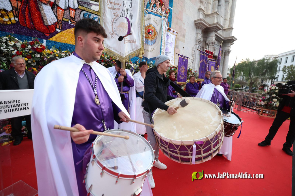 Borriana celebra la 11a Tamborada Ciutat de Borriana amb 350 tambors i homenatge a Antonio Montoya