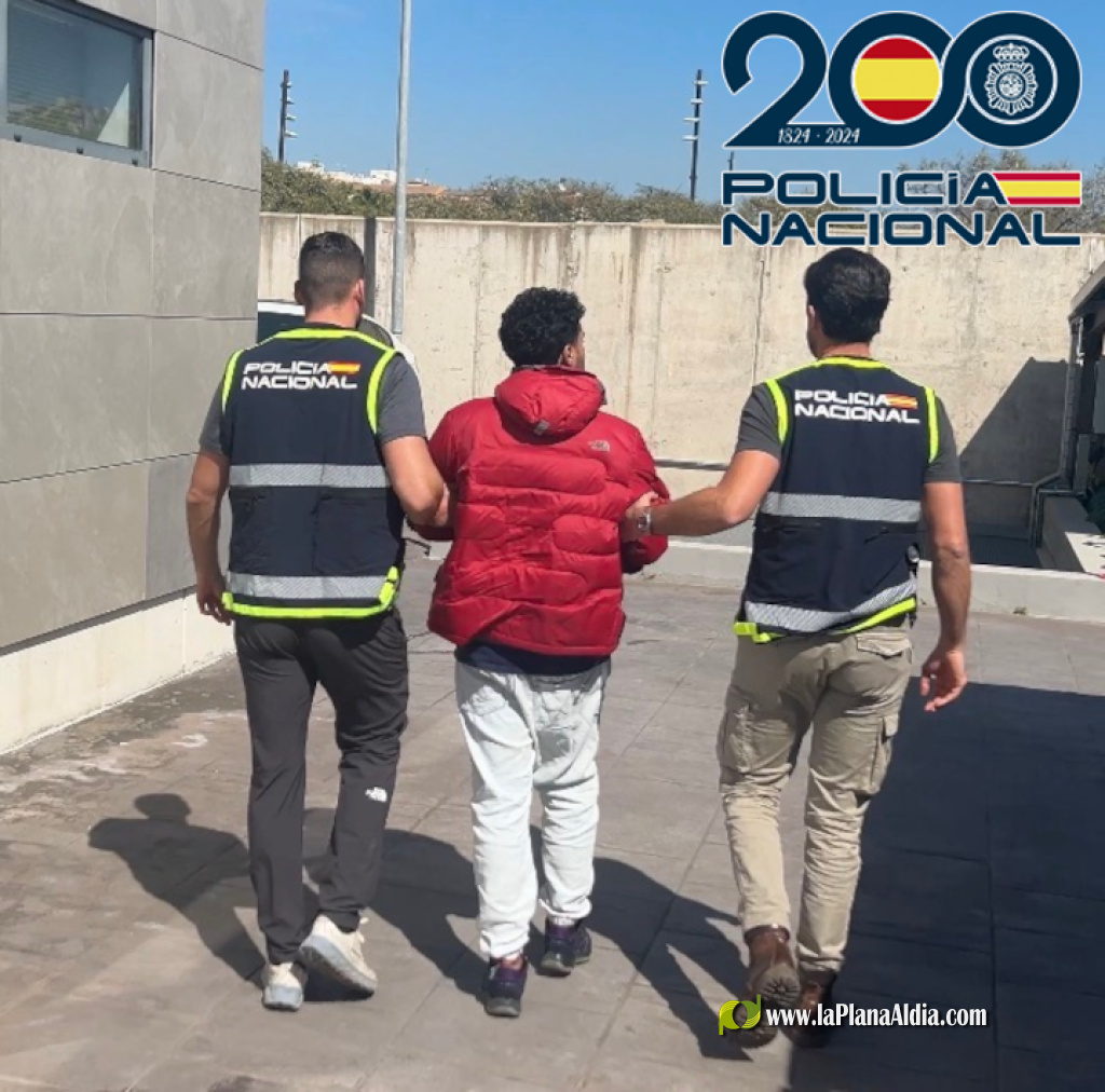 La Polic�a Nacional detiene en Castell�n a un fugitivo condenado a 17 a�os y 6 meses de prisi�n por homicidio doloso cometido en Colombia