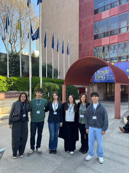 El alumnado de la Consolaci�n presenta sus proyectos Jean Monnet ante la Comisi�n Europea y el Parlamento Europeo