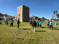 Borriana celebra el Dia de l'Esport amb una jornada intergeneracional al Paratge Natural Municipal del Clot de la Mare de D�u, celebrada avui 27 de mar� de 2026, organitzada pel CEIP Pare Vilallonga.