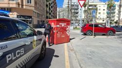 El vent deixa unes 60 intervencions i refor�a la gu�rdia dels Bombers a Castell�