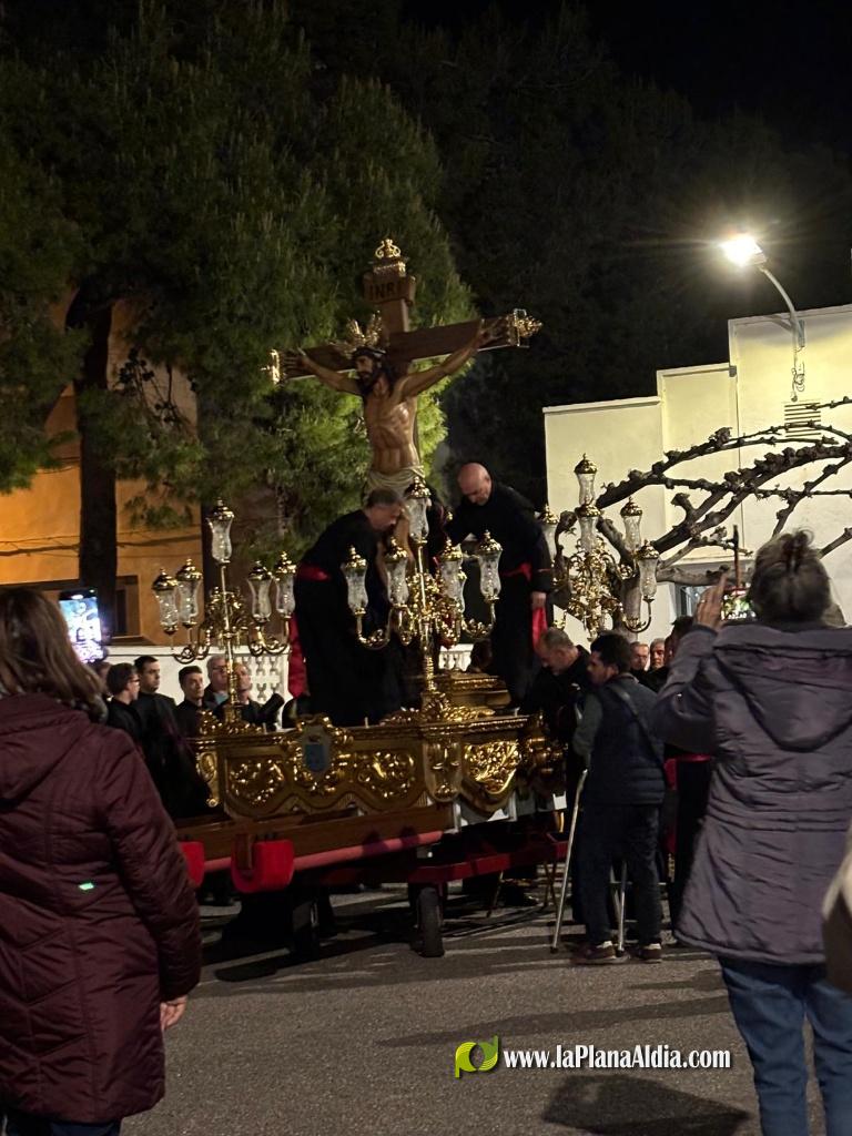 Borriana inicia les processons de Setmana Santa amb la Pujada al Tro del Crist del Mar