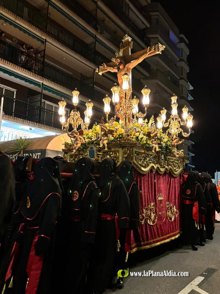 Borriana inicia les processons de Setmana Santa amb la Pujada al Tro del Crist del Mar