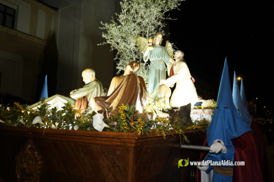 La Oraci�n en el Huerto toma el testigo de las procesiones de Semana Santa de Burriana