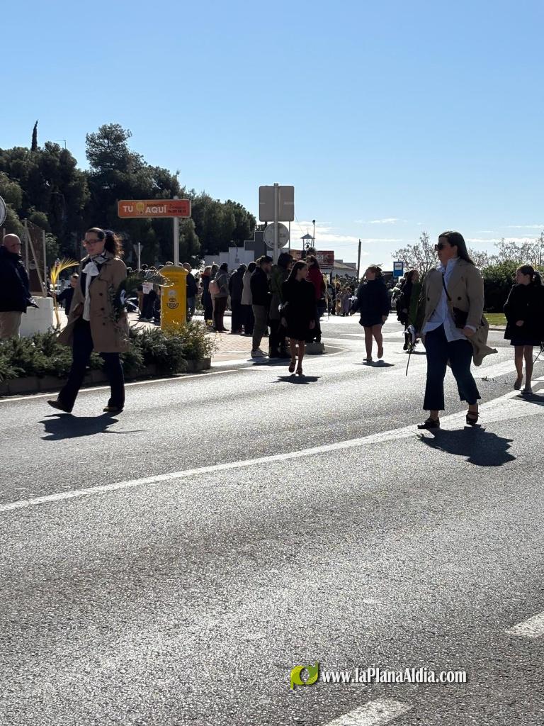 Borriana celebra un multitudinari Diumenge de Rams per les parr?quies del municipi