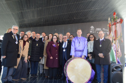 La tamborada de Diumenge de Rams reuneix a autoritats i ve�ns a Vila-real