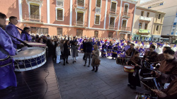 La tamborada de Diumenge de Rams reuneix a autoritats i ve�ns a Vila-real