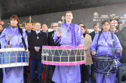 La tamborada de Diumenge de Rams reuneix a autoritats i ve�ns a Vila-real