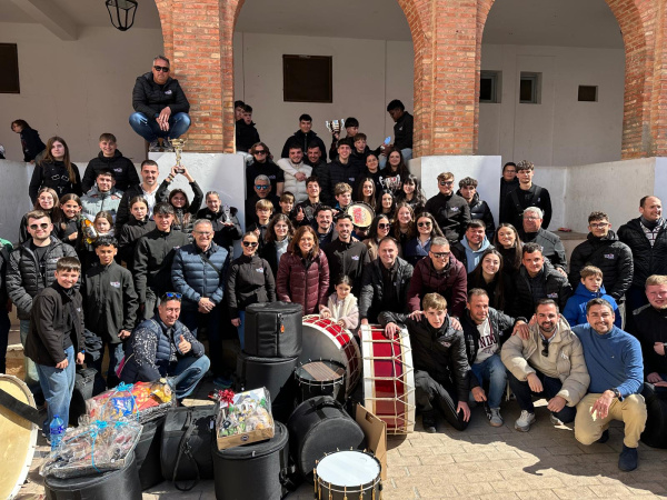 Almassora brilla en H�jar amb un palmar�s destacat en el LIX Concurs Nacional de Tambors i Bombos