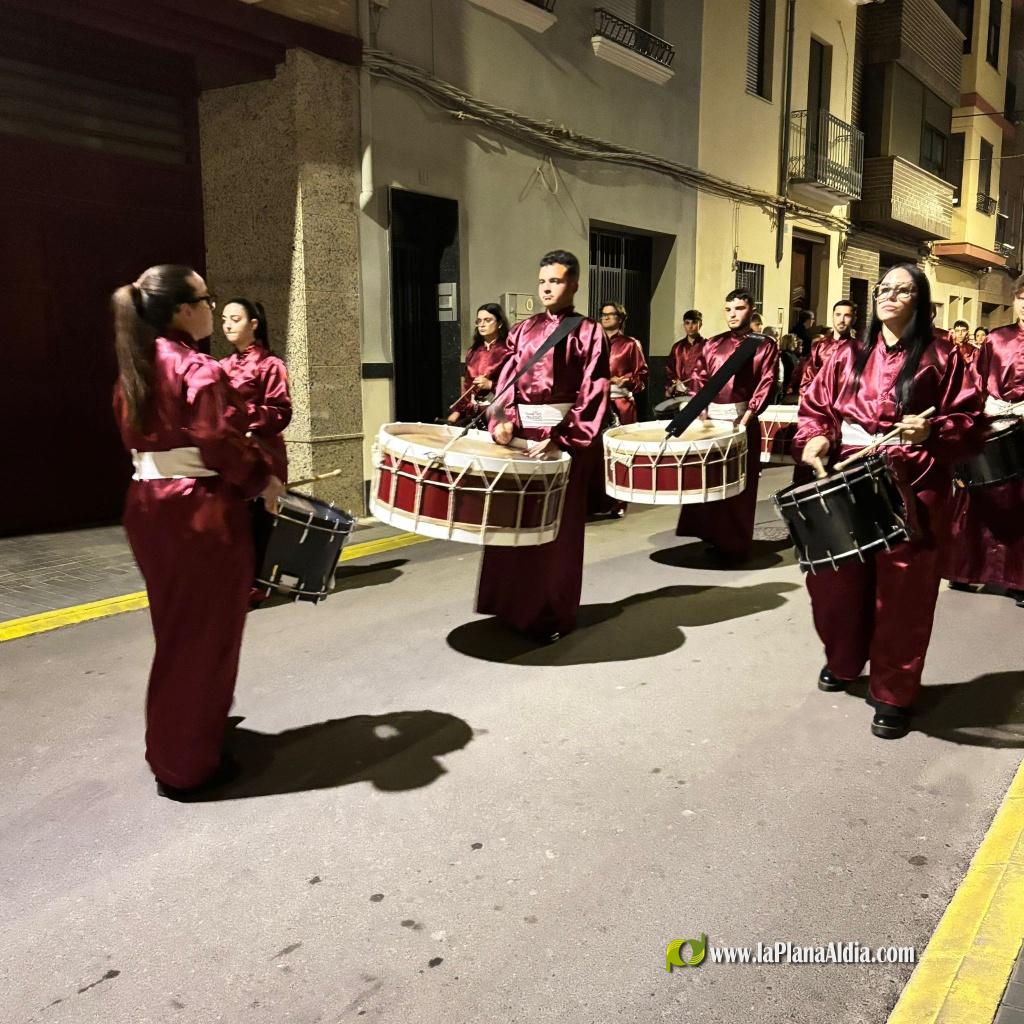 El pas de l'Ecce Homo desfila pels carrers de Borriana