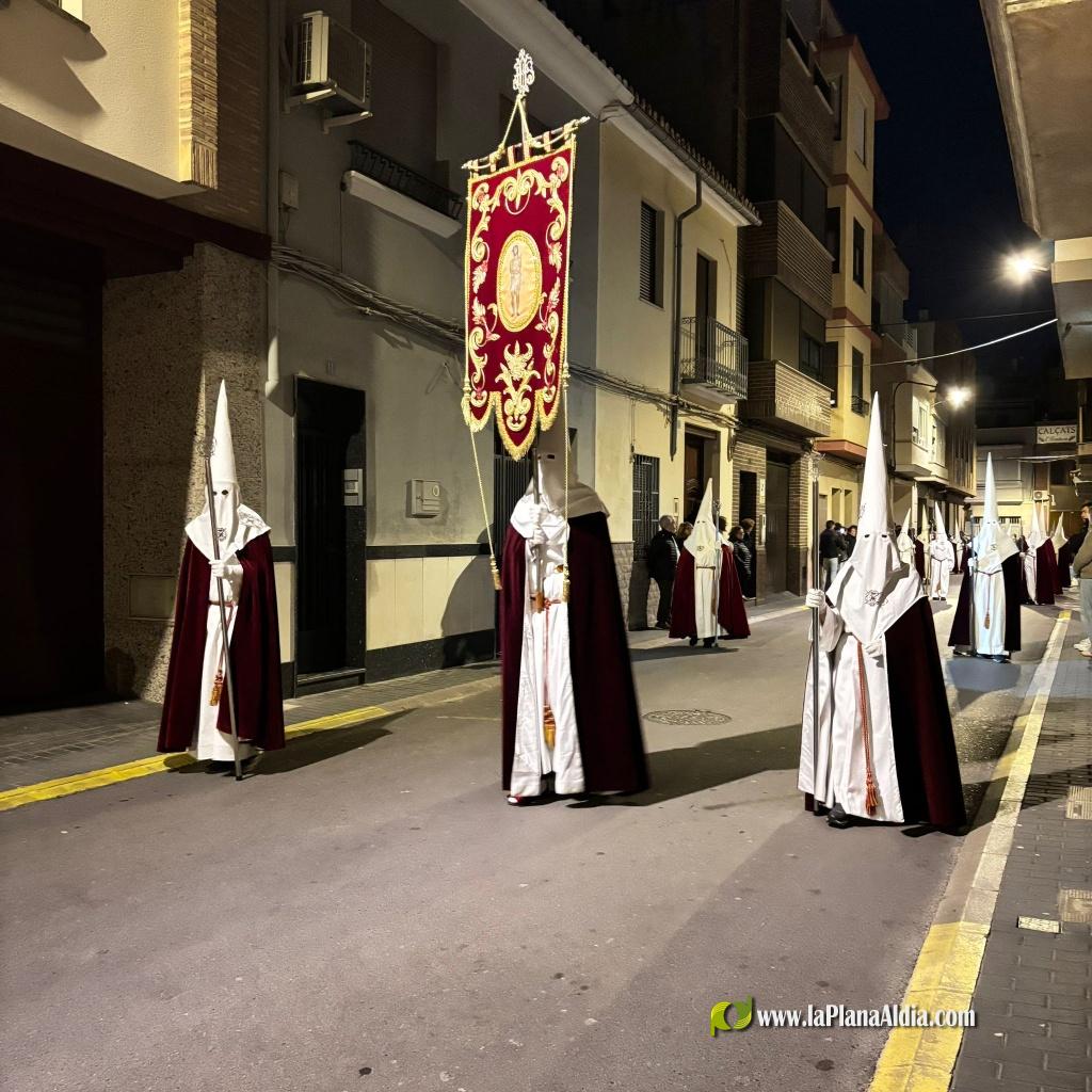 El pas de l'Ecce Homo desfila pels carrers de Borriana