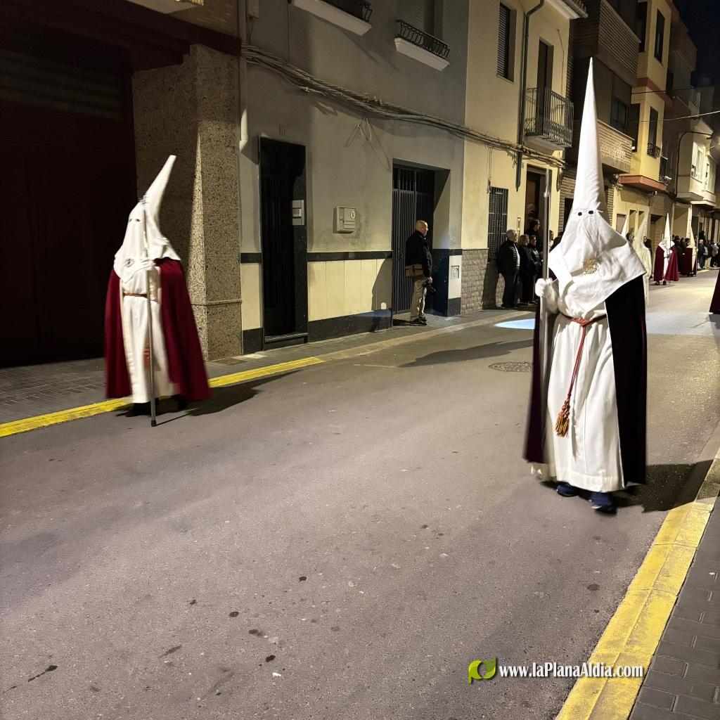 El pas de l'Ecce Homo desfila pels carrers de Borriana